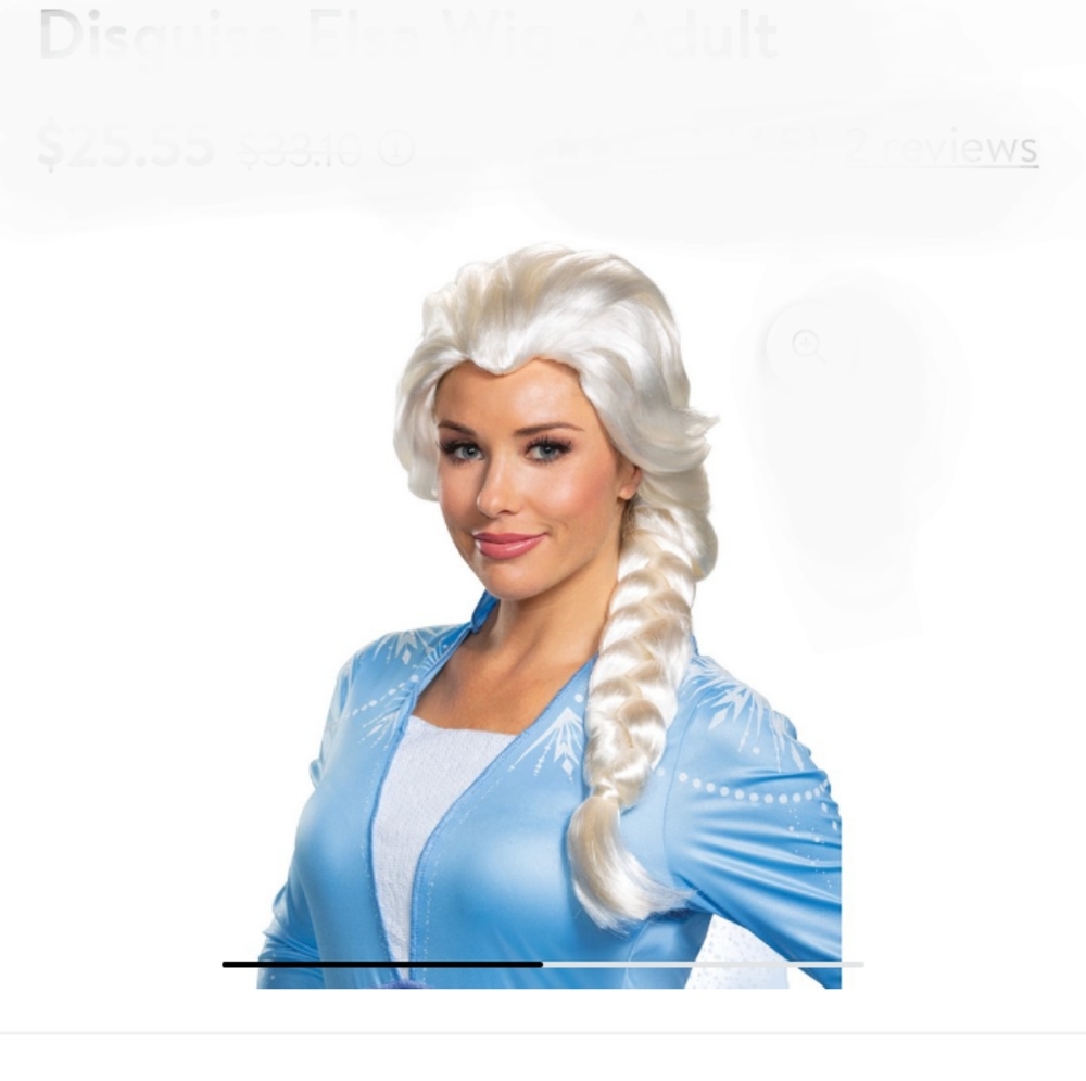 Snow Princess Wig - Picture 2 of 4